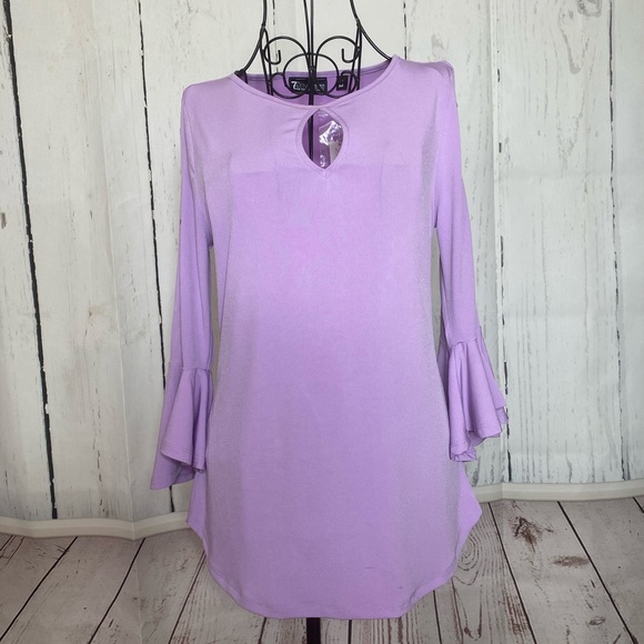 New York & Co Lavender Top - Picture 11 of 12